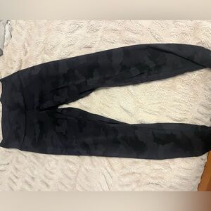 Lulu black camo leggings